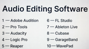 Top 10 Audio Editing Software: Features, Pros, Cons & Comparison – True ...